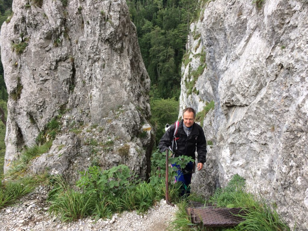 Herbert at the end of Schönbrunnerstiege