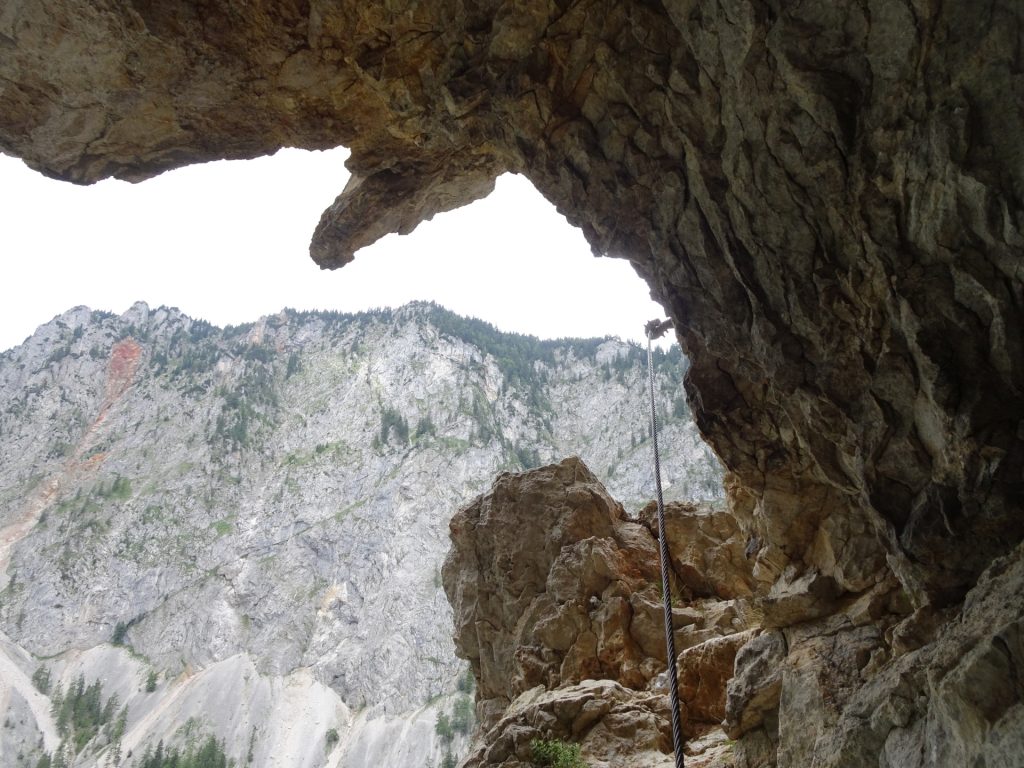 Inside the Teufelsbadstube