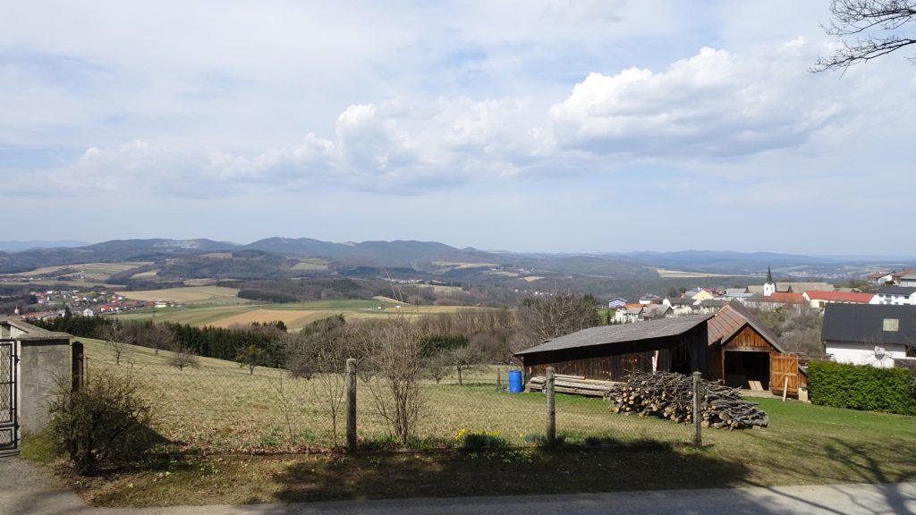 View back to "Bernstein" from "Oberkohlstätten"