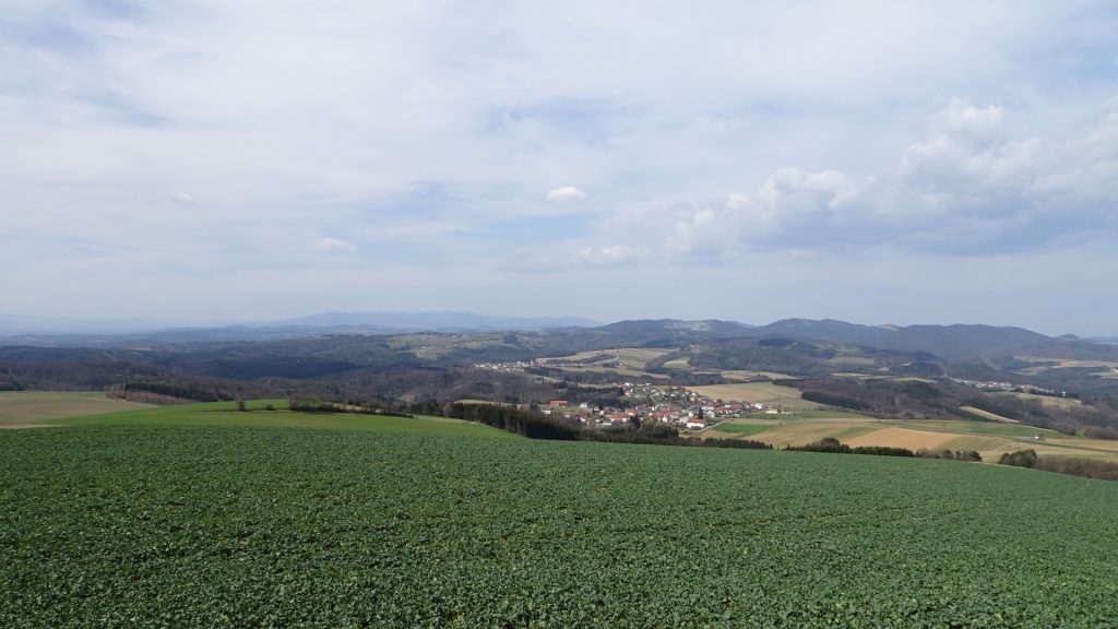 View from the rest area