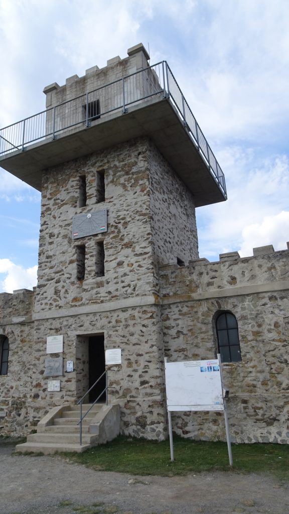 The viewing platform at "Geschriebenstein"