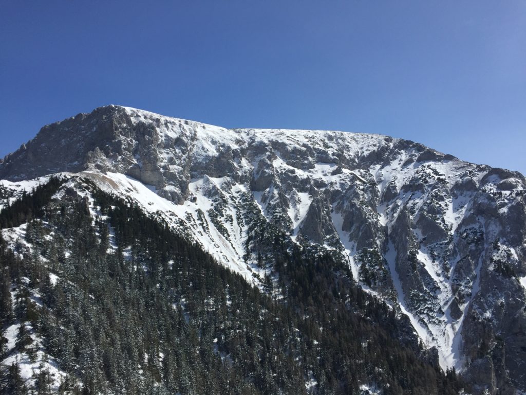 The "Gamseck" seen from "Grabnergupf"