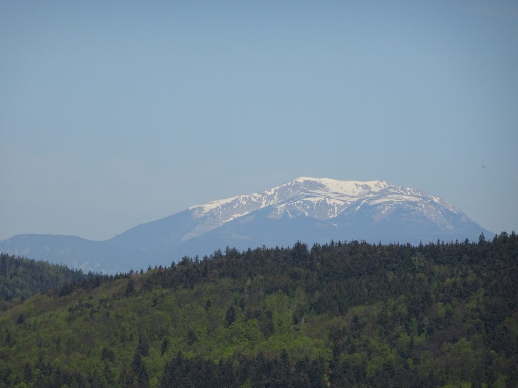 The "Schneeberg" seen from "Steinstückl"