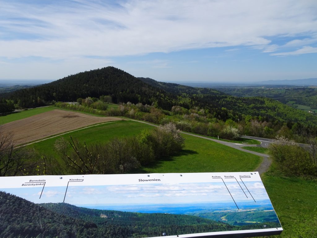 View back from the "Gugelhupf"