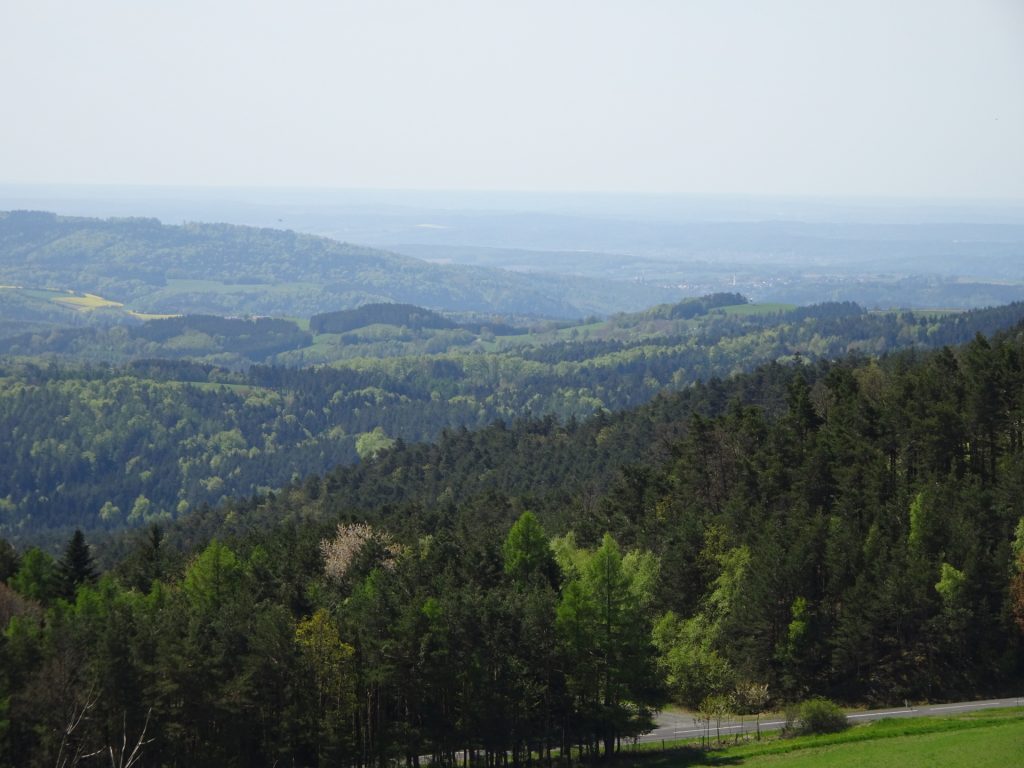 View from the "Gugelhupf" till Slovenia