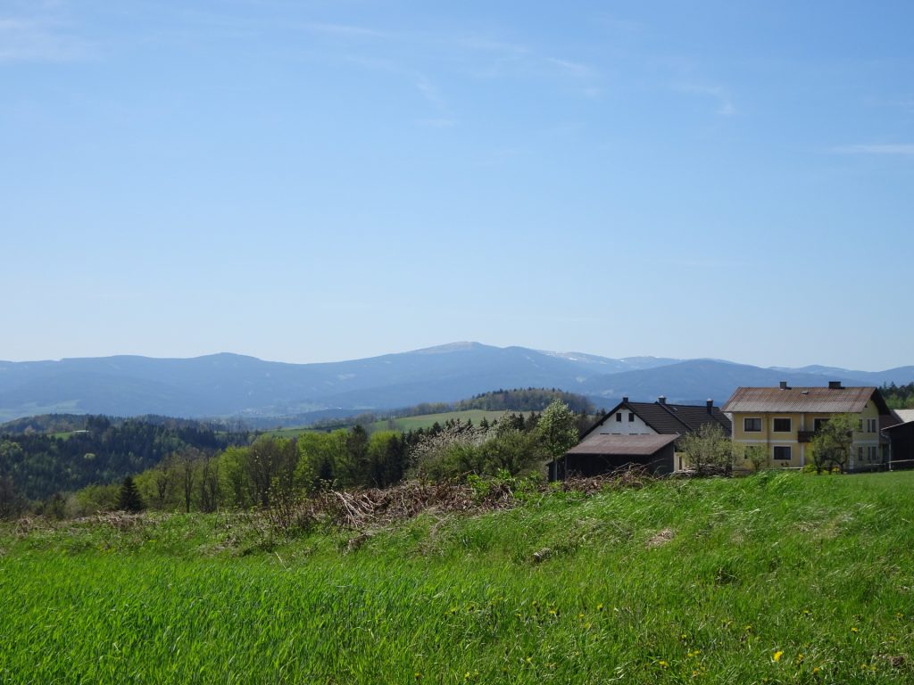 View towards "Hochwechsel" (far away!)