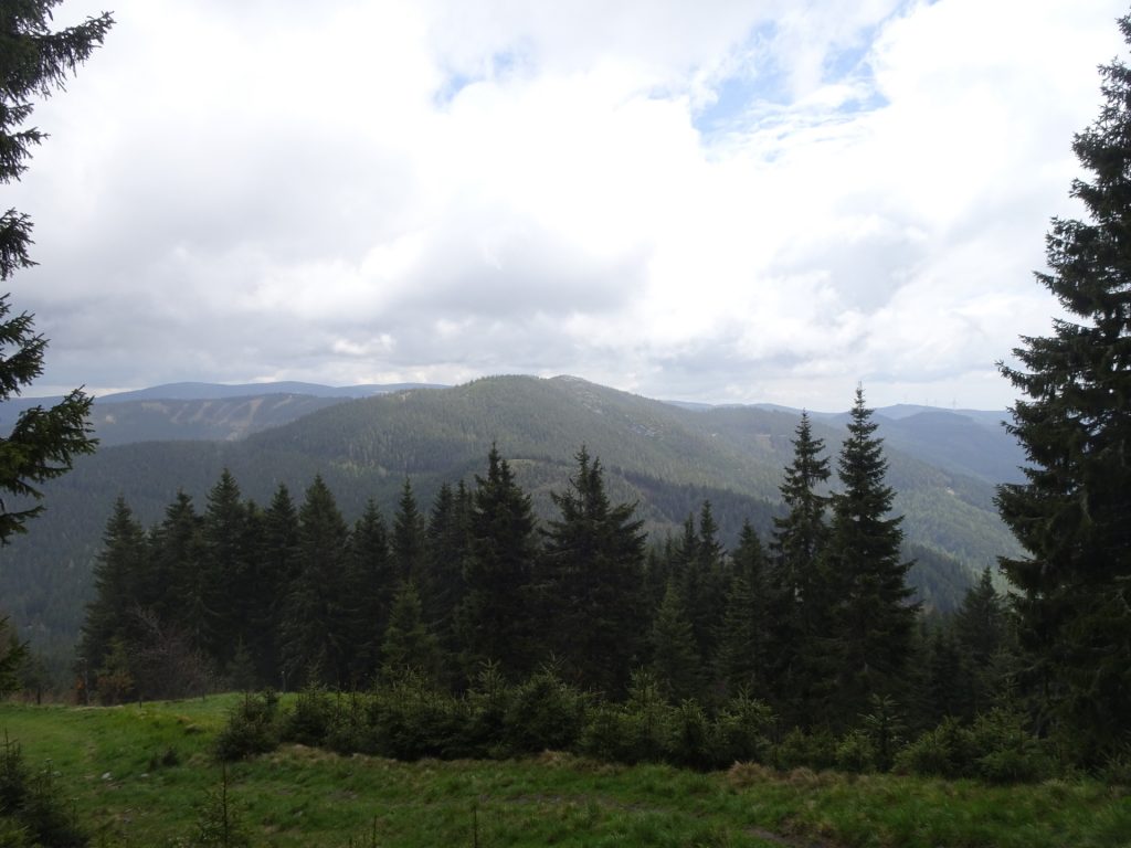 View back towards "Kleiner & Großer Pfaff"