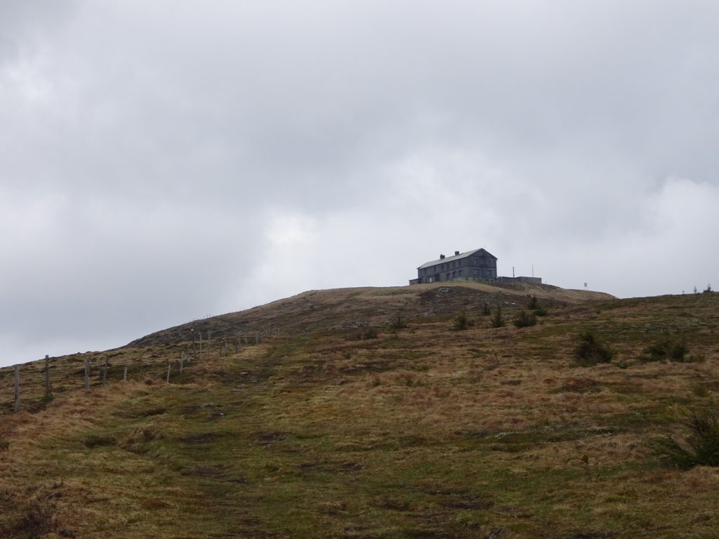 The "Alois-Günther" hut (at the top of "Stuhleck")