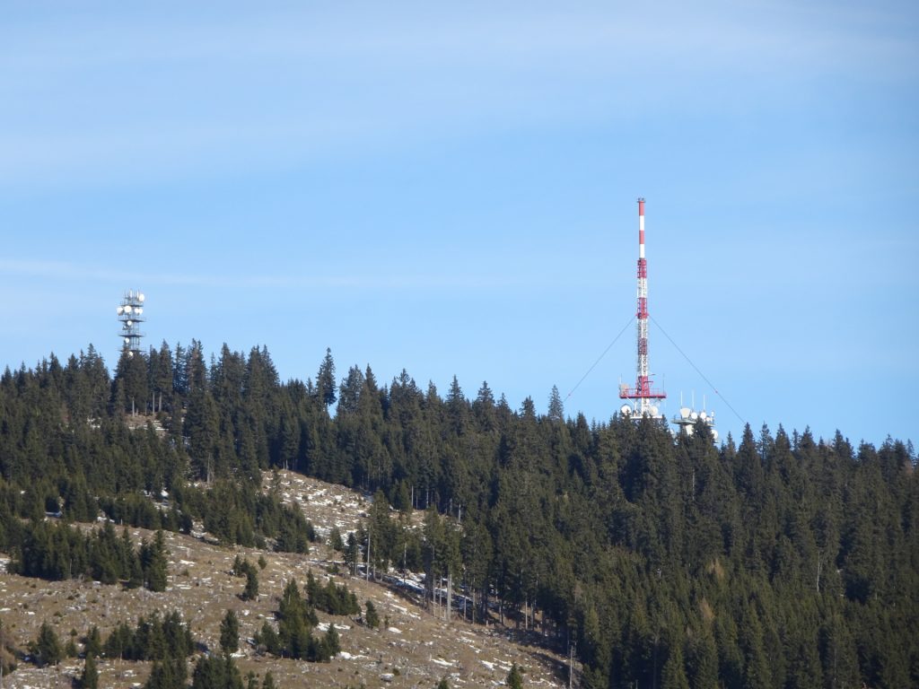 The antenna of "Schöckl" seen from "Zwölferkogel"